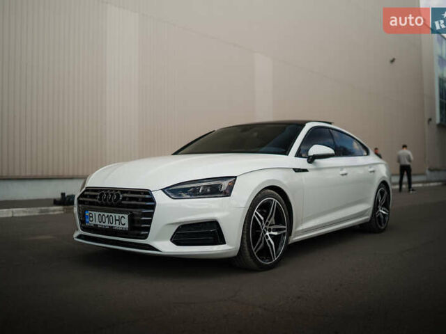 Білий Ауді A5, об'ємом двигуна 1.98 л та пробігом 110 тис. км за 27000 $, фото 1 на Automoto.ua