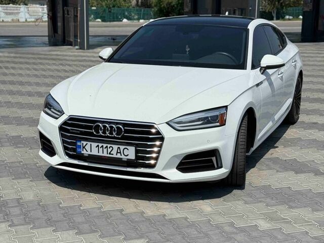 Білий Ауді A5, об'ємом двигуна 2 л та пробігом 95 тис. км за 23300 $, фото 1 на Automoto.ua