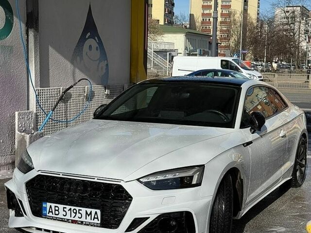 Белый Ауди А5, объемом двигателя 1.98 л и пробегом 33 тыс. км за 29000 $, фото 1 на Automoto.ua
