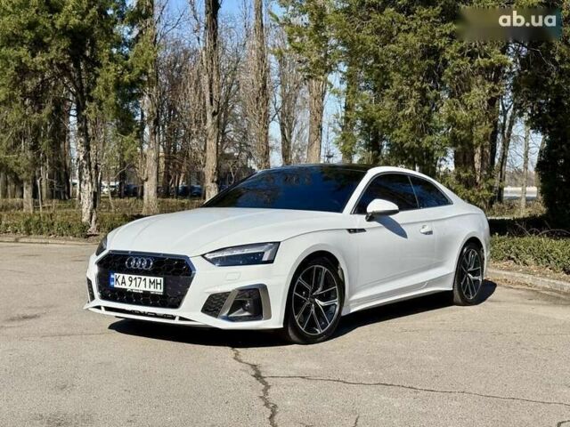 Белый Ауди А5, объемом двигателя 2 л и пробегом 48 тыс. км за 31700 $, фото 1 на Automoto.ua