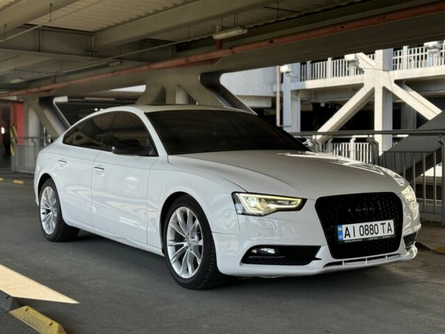 Білий Ауді A5, об'ємом двигуна 2 л та пробігом 169 тис. км за 15300 $, фото 1 на Automoto.ua
