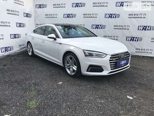 Білий Ауді A5, об'ємом двигуна 2 л та пробігом 8 тис. км за 34000 $, фото 1 на Automoto.ua