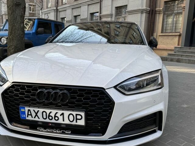 Білий Ауді A5, об'ємом двигуна 2 л та пробігом 96 тис. км за 29000 $, фото 1 на Automoto.ua