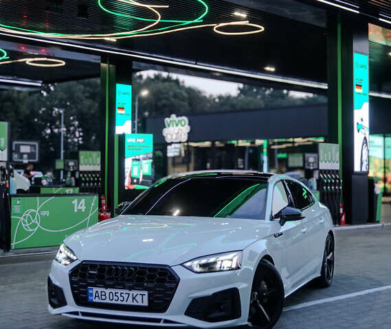 Білий Ауді A5, об'ємом двигуна 1.98 л та пробігом 46 тис. км за 43800 $, фото 1 на Automoto.ua