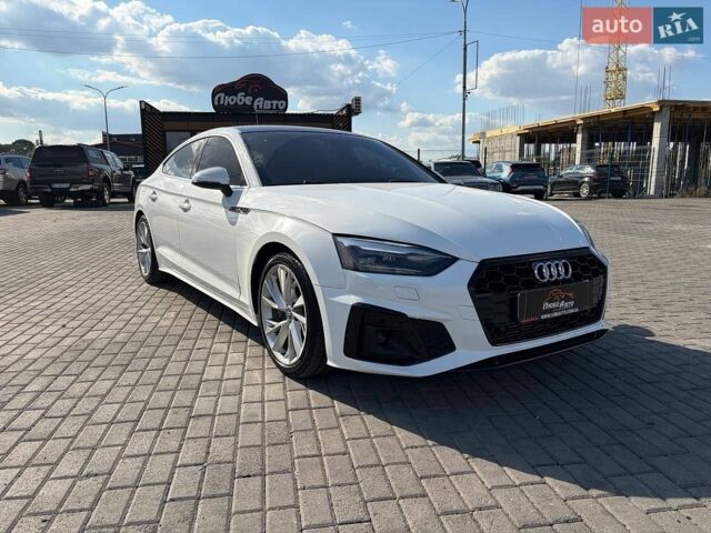 Белый Ауди А5, объемом двигателя 2 л и пробегом 196 тыс. км за 22000 $, фото 1 на Automoto.ua