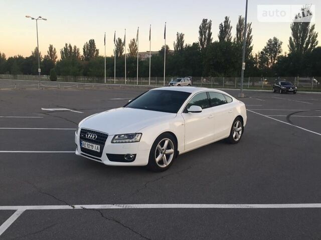 Білий Ауді A5, об'ємом двигуна 2 л та пробігом 147 тис. км за 21000 $, фото 1 на Automoto.ua