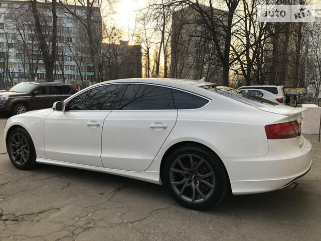 Білий Ауді A5, об'ємом двигуна 2 л та пробігом 155 тис. км за 15700 $, фото 1 на Automoto.ua