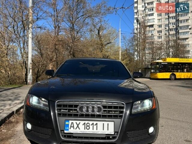 Черный Ауди А5, объемом двигателя 1.98 л и пробегом 199 тыс. км за 10500 $, фото 1 на Automoto.ua