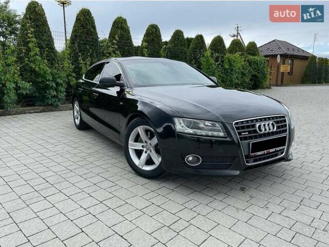 Черный Ауди А5, объемом двигателя 1.98 л и пробегом 233 тыс. км за 14000 $, фото 1 на Automoto.ua