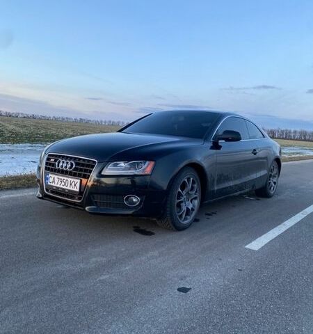 Черный Ауди А5, объемом двигателя 1.98 л и пробегом 230 тыс. км за 9200 $, фото 1 на Automoto.ua