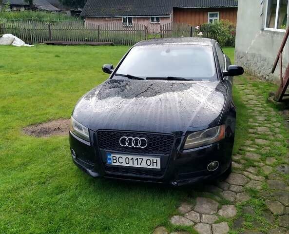 Черный Ауди А5, объемом двигателя 1.98 л и пробегом 208 тыс. км за 12000 $, фото 1 на Automoto.ua