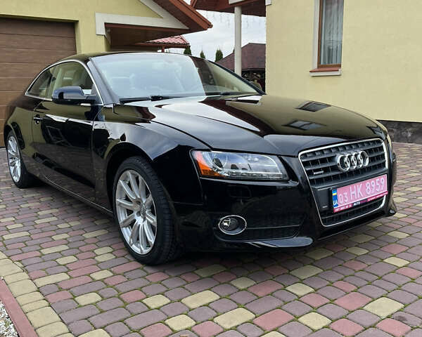 Черный Ауди А5, объемом двигателя 2 л и пробегом 204 тыс. км за 11000 $, фото 1 на Automoto.ua