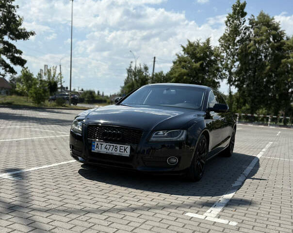 Черный Ауди А5, объемом двигателя 1.8 л и пробегом 217 тыс. км за 13690 $, фото 1 на Automoto.ua