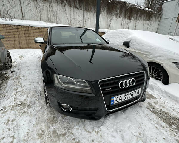 Черный Ауди А5, объемом двигателя 1.98 л и пробегом 233 тыс. км за 10000 $, фото 1 на Automoto.ua