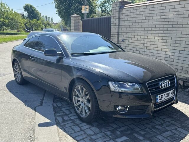 Черный Ауди А5, объемом двигателя 2 л и пробегом 220 тыс. км за 7300 $, фото 1 на Automoto.ua