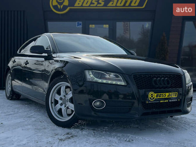 Черный Ауди А5, объемом двигателя 1.8 л и пробегом 223 тыс. км за 12699 $, фото 1 на Automoto.ua