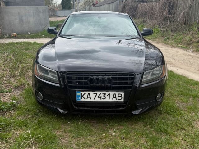 Черный Ауди А5, объемом двигателя 2 л и пробегом 205 тыс. км за 10028 $, фото 1 на Automoto.ua