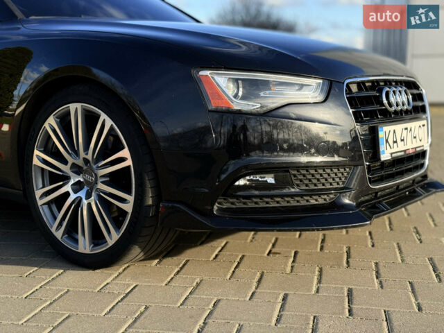 Черный Ауди А5, объемом двигателя 2 л и пробегом 260 тыс. км за 12500 $, фото 1 на Automoto.ua