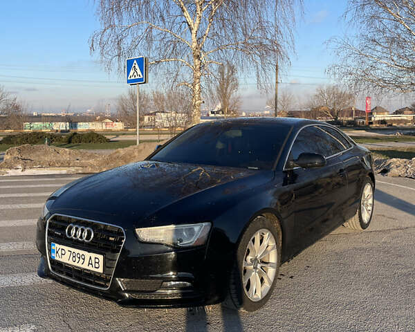 Черный Ауди А5, объемом двигателя 2 л и пробегом 206 тыс. км за 9500 $, фото 1 на Automoto.ua