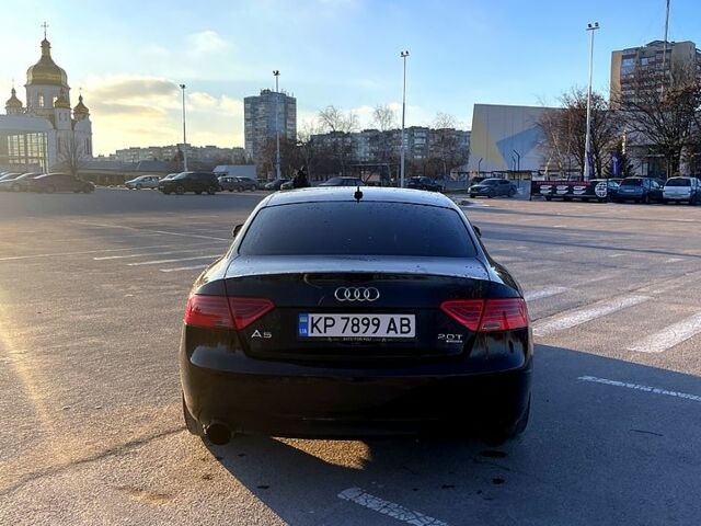 Черный Ауди А5, объемом двигателя 2 л и пробегом 20600 тыс. км за 9500 $, фото 1 на Automoto.ua