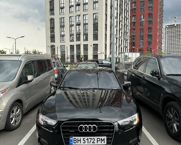 Черный Ауди А5, объемом двигателя 1.98 л и пробегом 210 тыс. км за 13500 $, фото 1 на Automoto.ua