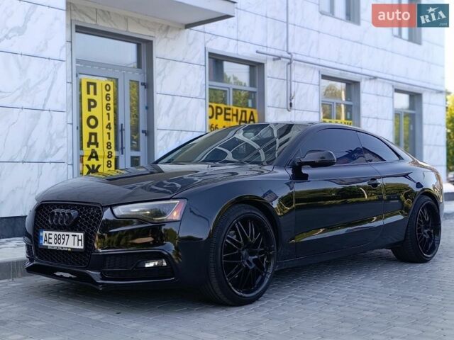 Черный Ауди А5, объемом двигателя 2 л и пробегом 200 тыс. км за 9500 $, фото 1 на Automoto.ua