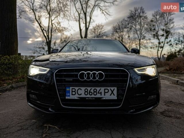 Черный Ауди А5, объемом двигателя 1.98 л и пробегом 195 тыс. км за 11000 $, фото 1 на Automoto.ua