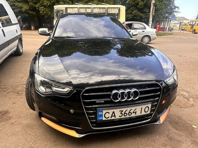 Черный Ауди А5, объемом двигателя 2 л и пробегом 150 тыс. км за 13000 $, фото 1 на Automoto.ua