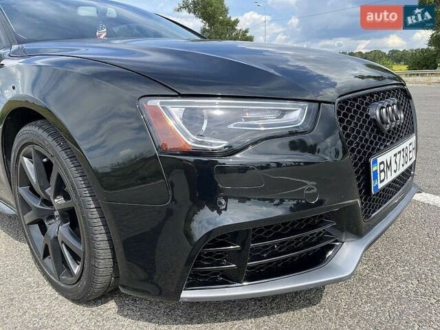 Черный Ауди А5, объемом двигателя 1.98 л и пробегом 155 тыс. км за 14000 $, фото 1 на Automoto.ua
