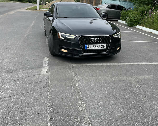 Черный Ауди А5, объемом двигателя 1.98 л и пробегом 134 тыс. км за 15000 $, фото 1 на Automoto.ua