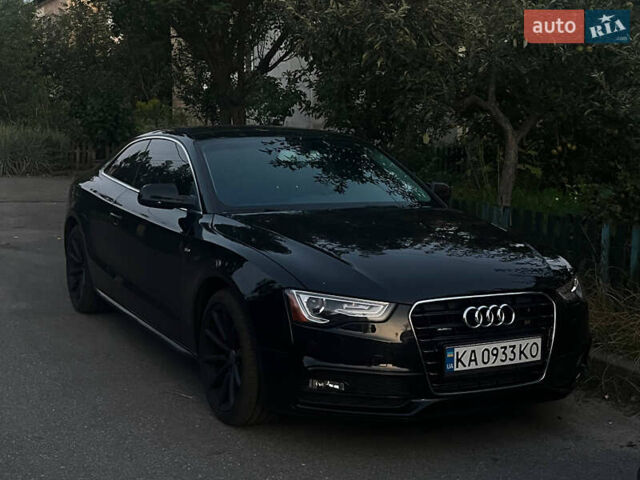 Черный Ауди А5, объемом двигателя 1.98 л и пробегом 130 тыс. км за 16000 $, фото 1 на Automoto.ua