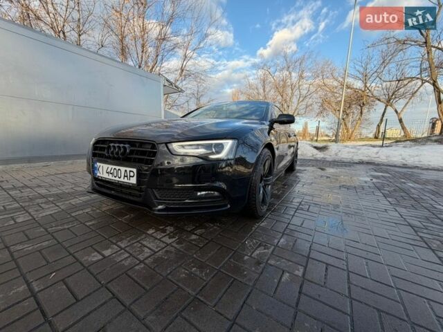 Черный Ауди А5, объемом двигателя 1.8 л и пробегом 156 тыс. км за 15999 $, фото 1 на Automoto.ua