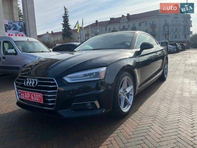 Черный Ауди А5, объемом двигателя 1.98 л и пробегом 172 тыс. км за 17900 $, фото 1 на Automoto.ua