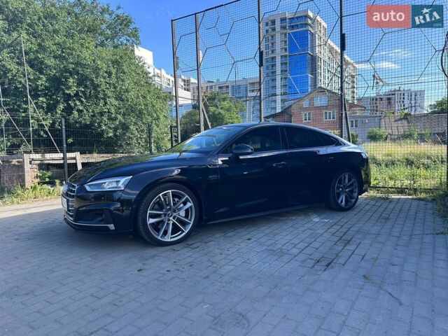 Черный Ауди А5, объемом двигателя 1.98 л и пробегом 168 тыс. км за 24500 $, фото 1 на Automoto.ua