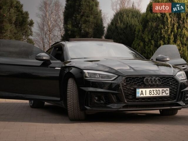 Черный Ауди А5, объемом двигателя 1.98 л и пробегом 131 тыс. км за 23000 $, фото 1 на Automoto.ua