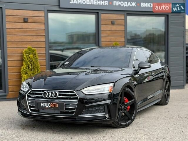 Черный Ауди А5, объемом двигателя 2 л и пробегом 228 тыс. км за 17650 $, фото 1 на Automoto.ua
