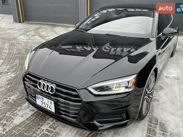Черный Ауди А5, объемом двигателя 1.98 л и пробегом 146 тыс. км за 29400 $, фото 1 на Automoto.ua