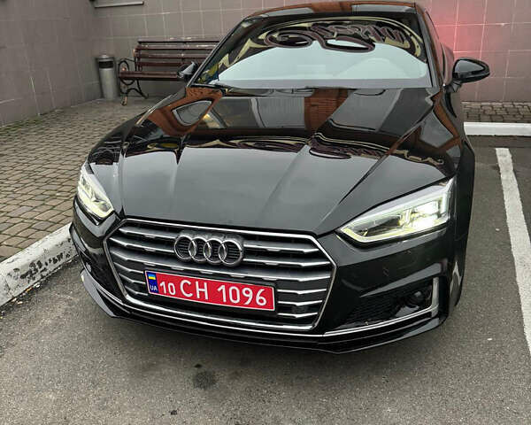 Чорний Ауді A5, об'ємом двигуна 2 л та пробігом 80 тис. км за 19500 $, фото 1 на Automoto.ua