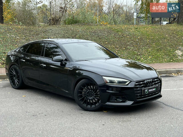 Черный Ауди А5, объемом двигателя 1.98 л и пробегом 240 тыс. км за 23000 $, фото 1 на Automoto.ua