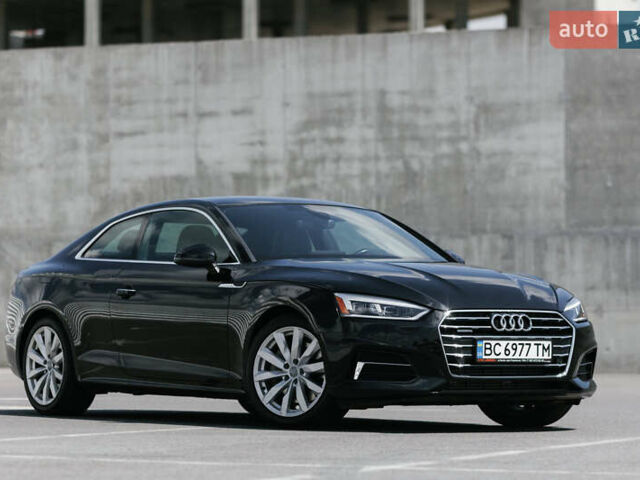 Черный Ауди А5, объемом двигателя 1.98 л и пробегом 87 тыс. км за 22900 $, фото 1 на Automoto.ua