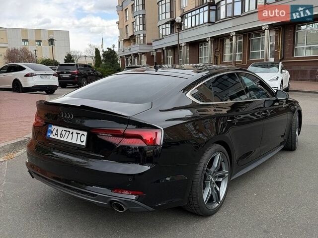 Черный Ауди А5, объемом двигателя 1.98 л и пробегом 140 тыс. км за 25900 $, фото 1 на Automoto.ua