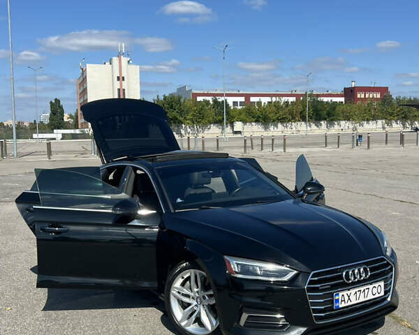 Черный Ауди А5, объемом двигателя 1.98 л и пробегом 94 тыс. км за 30500 $, фото 1 на Automoto.ua