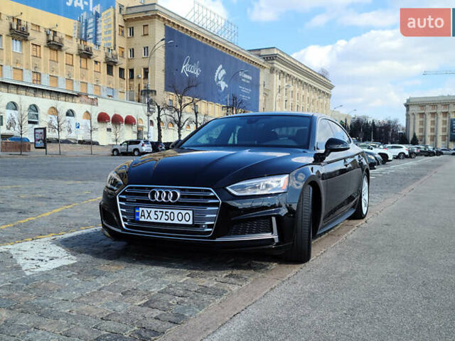 Черный Ауди А5, объемом двигателя 2 л и пробегом 40 тыс. км за 32500 $, фото 1 на Automoto.ua