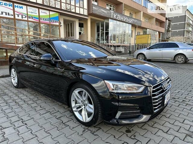 Чорний Ауді A5, об'ємом двигуна 2 л та пробігом 73 тис. км за 28900 $, фото 1 на Automoto.ua