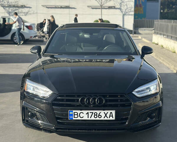 Черный Ауди А5, объемом двигателя 2 л и пробегом 84 тыс. км за 23500 $, фото 1 на Automoto.ua