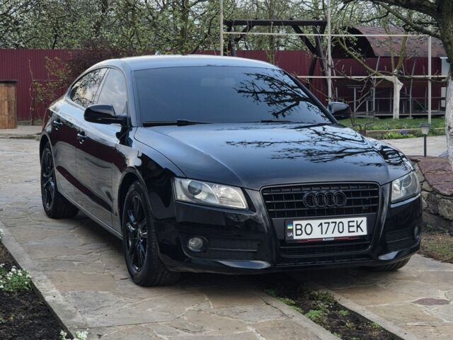 Черный Ауди А5, объемом двигателя 2 л и пробегом 235 тыс. км за 9500 $, фото 1 на Automoto.ua