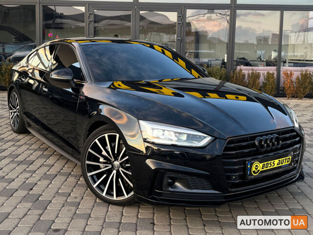 Черный Ауди А5, объемом двигателя 2 л и пробегом 107 тыс. км за 30500 $, фото 1 на Automoto.ua