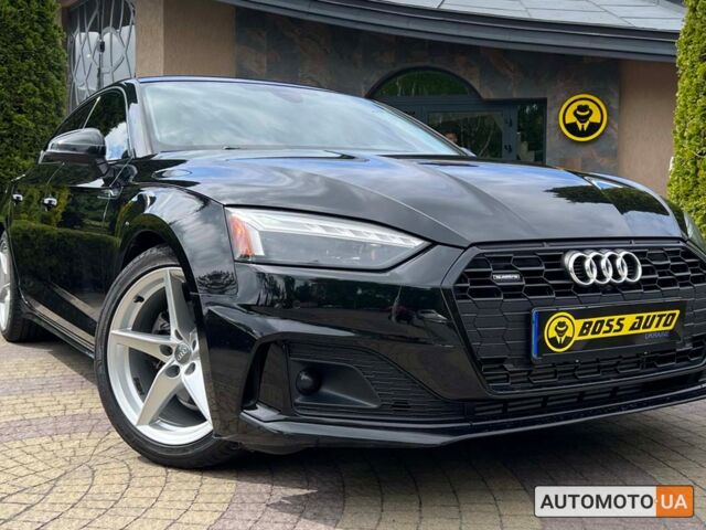Черный Ауди А5, объемом двигателя 2 л и пробегом 41 тыс. км за 39800 $, фото 1 на Automoto.ua