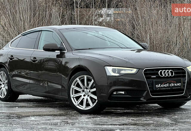 Коричневый Ауди А5, объемом двигателя 1.98 л и пробегом 153 тыс. км за 12699 $, фото 1 на Automoto.ua