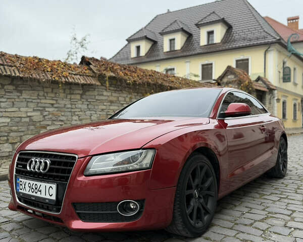 Красный Ауди А5, объемом двигателя 2.97 л и пробегом 286 тыс. км за 9500 $, фото 1 на Automoto.ua